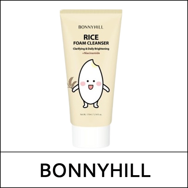 [BONNYHILL] (bo5) Sữa rửa mặt tạo bọt gạo 170ml