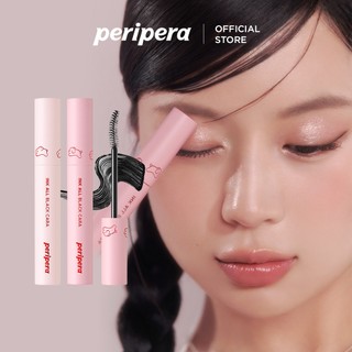   PERIPERA  Mascara Chống Nước Dài Giữ Mi Cong Cả Ngày Ink All Black Cara   7g  