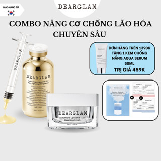 [Dearglam chính hãng] Combo serum Gold Collagen nâng cơ chống lão hóa chuyên sâu [50ml+50ml]