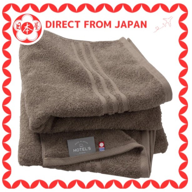 [Direct. from Japan] Imabari Towel Certified Mini Bath Towel hiorie Approximately 45×100cm HOTEL'S 2