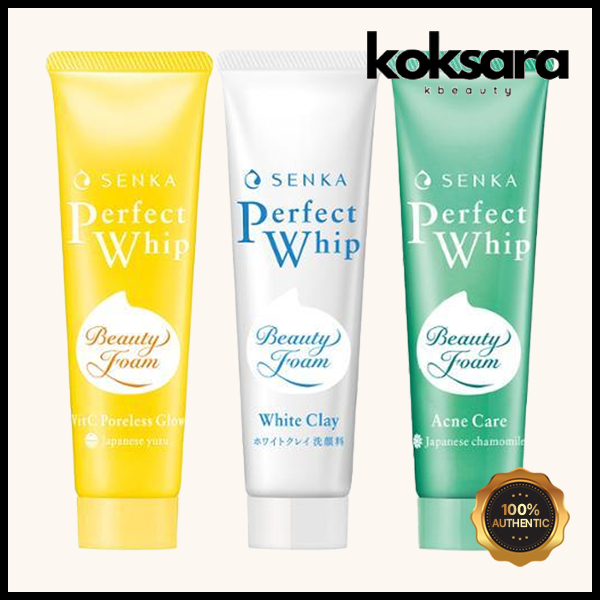 Senka Perfect Whip Cleanser 50g 3types