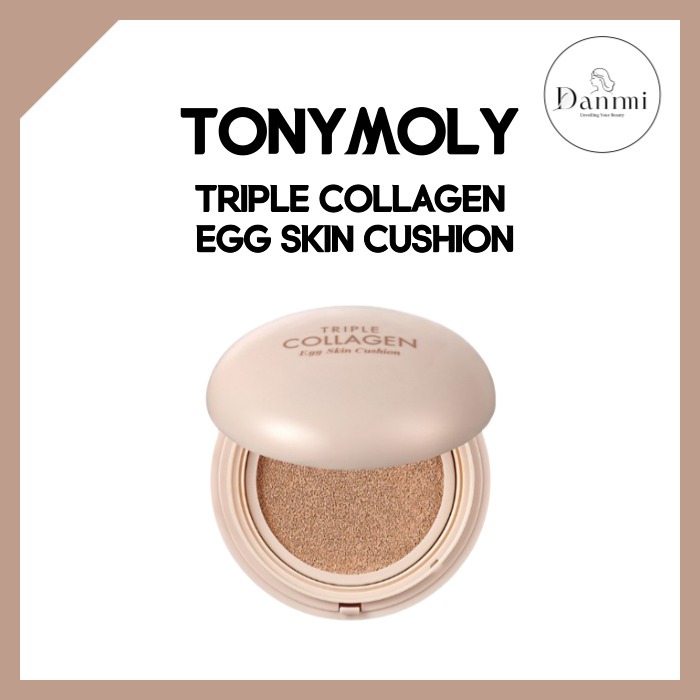 [Tonymoly] Triple Collagen Egg Skin Cushion Whitening Wrinkle Sun Care15g