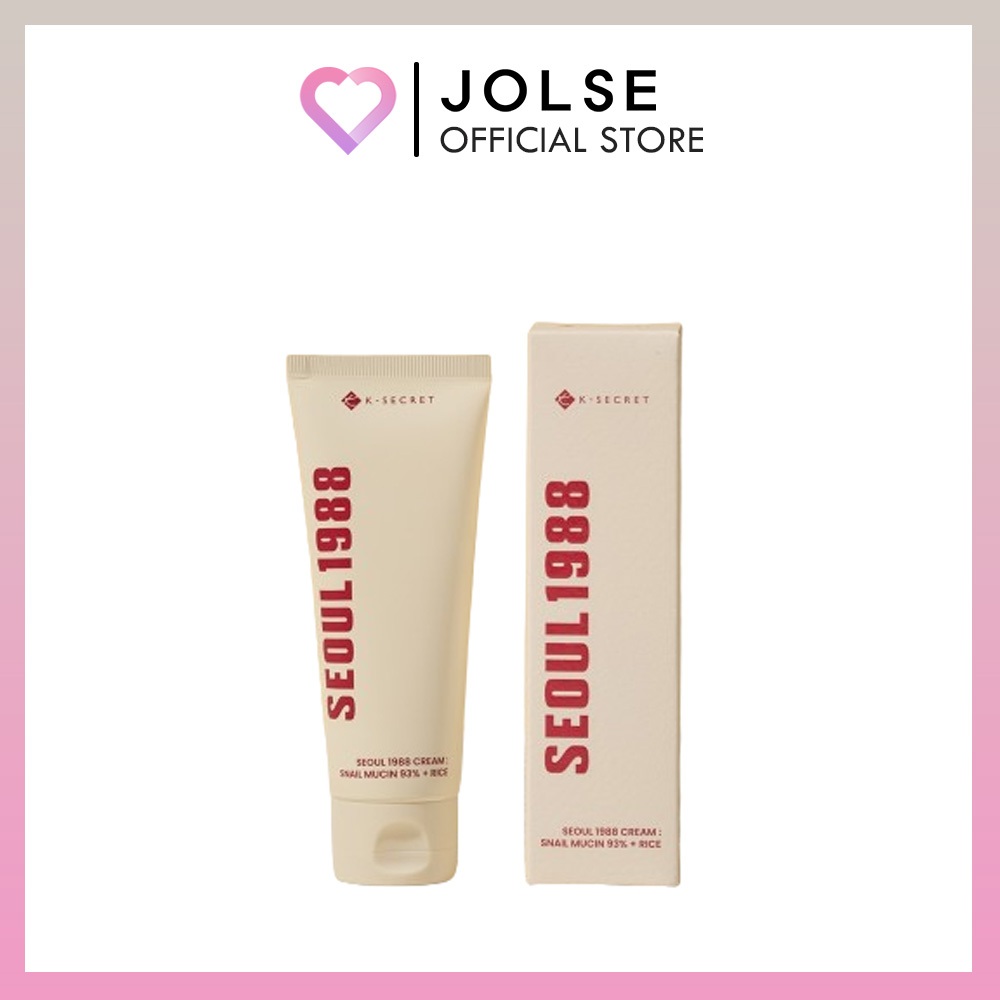 Kem KSECRET SEOUL 1988: Ốc Mucin 93% + Gạo 100ml