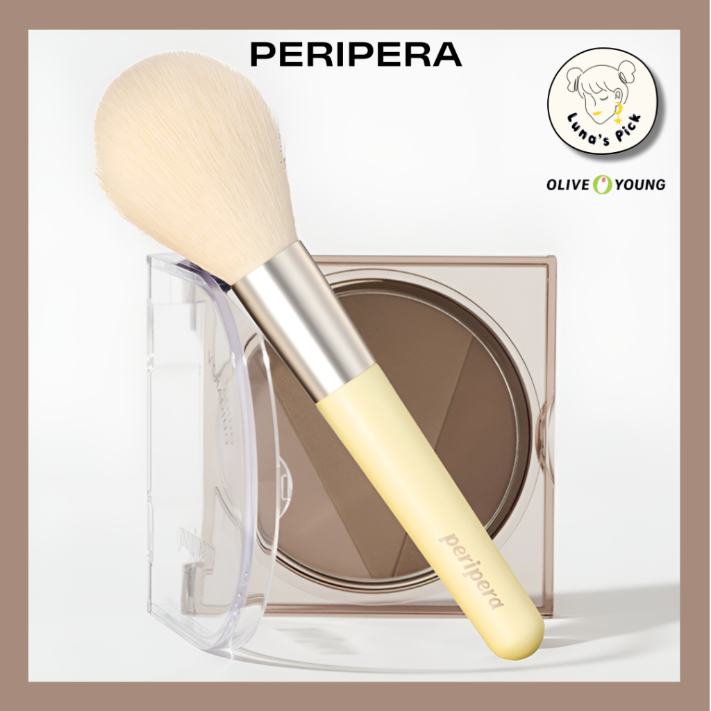 Bộ cọ Peripera V Shading + Contour 3 màu 9.5g