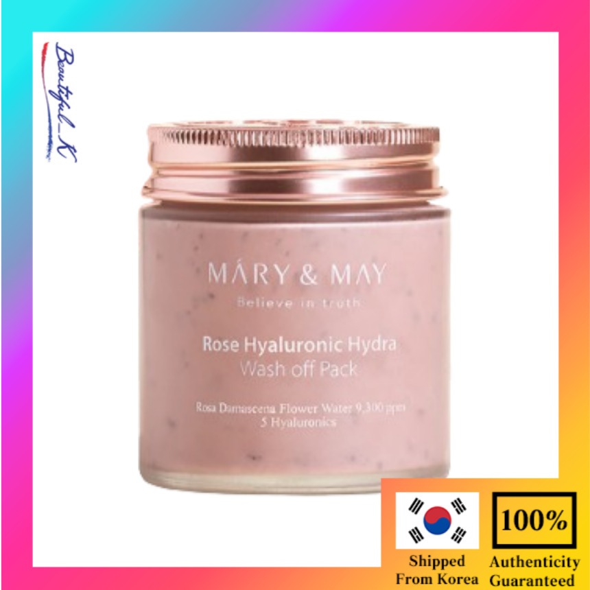 Gói mặt nạ rửa mặt mary & may rose hydra hydra, 125g _ Beautiful _ K