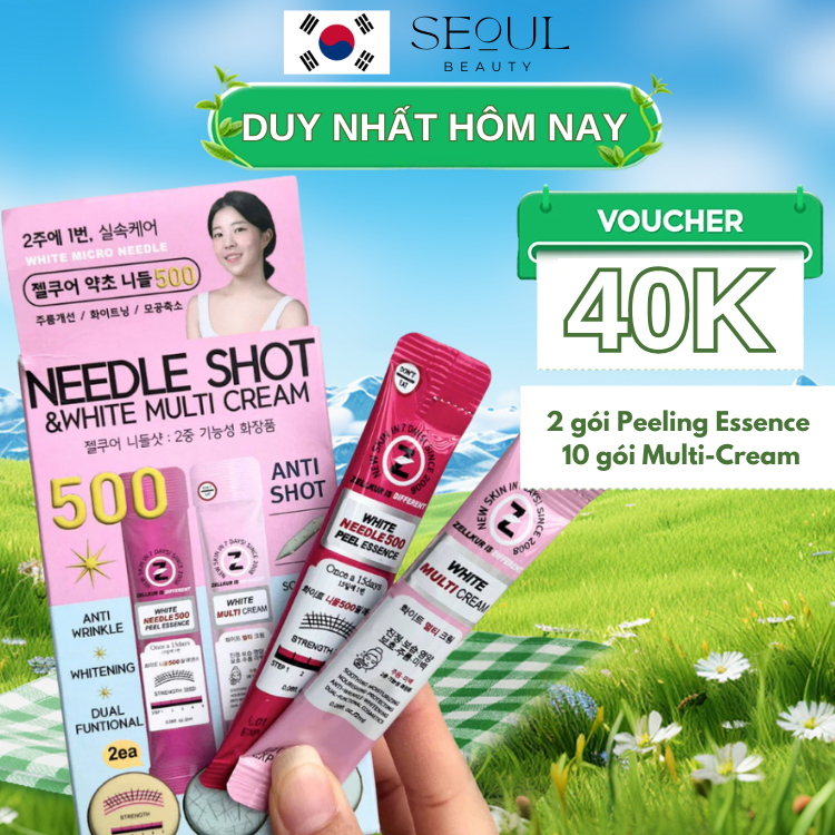 Herbal shot 500 (Zellkur Herbal White Herbal Herbal Shot 500 Peel Essence) Peeling, self-peeling, mi