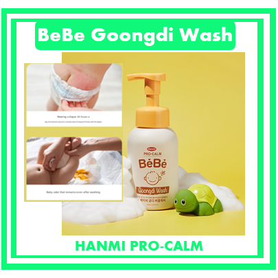 Sữa rửa bong bóng Hanmi Pro-Calm Bebe Gungi ★ Mềm mại như kem đánh – sữa rửa mặt bong bóng nhẹ nhàng