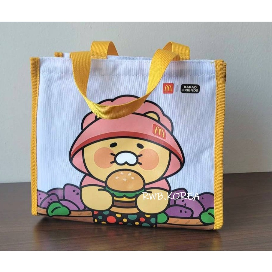 🎀【In Stock】McDonald's Korea x Kakao Friends Taste of Korea Choonsik Cooler Bag