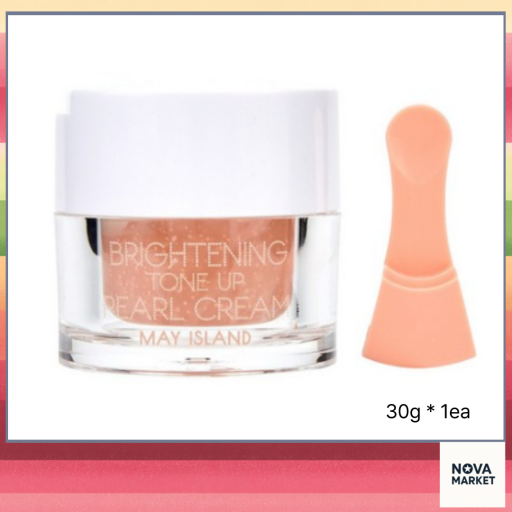 [MAY ISLAND] Kem ngọc trai làm sáng tông màu 30g K-Beauty, chống lão hóa, dưỡng ẩm, làm sáng da, pho