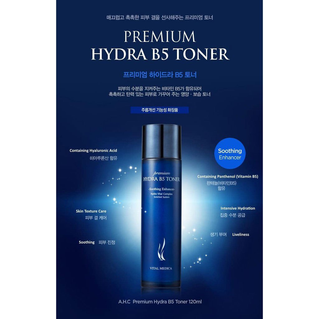 [AHC] Dưỡng ẩm HYDRA B5 TONER 120ml