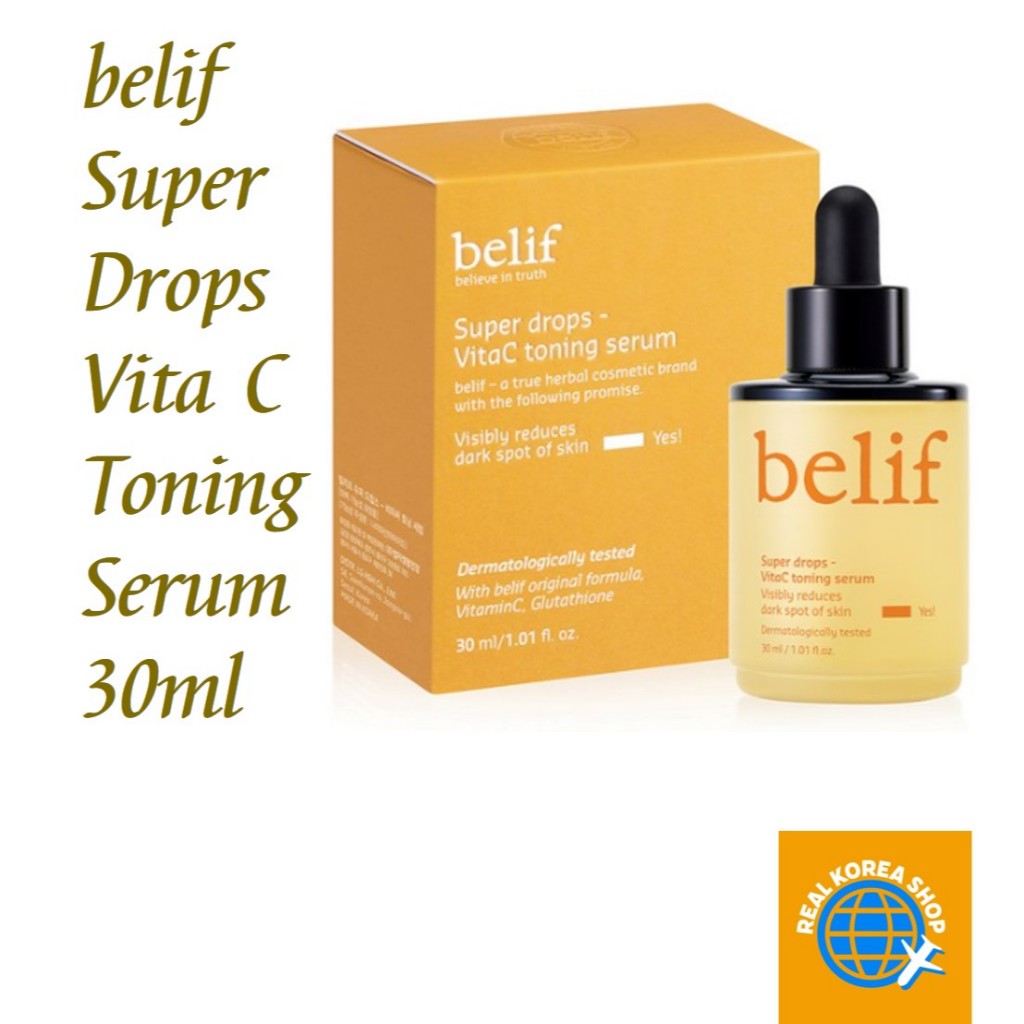 Belif Super Drops Vita C Toning Serum 30ml