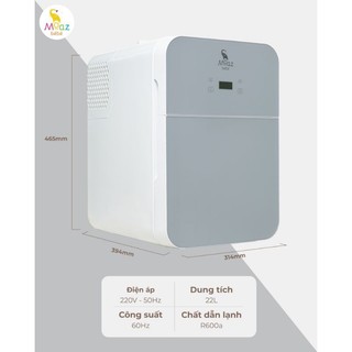 (bh 1 năm chính hãng) Tủ lạnh mini Moaz BéBé MB085