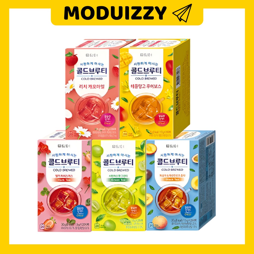 [Damtuh] * Sẵn sàng để hàng * 0Kcal Trà pha lạnh 3 hương vị 20t / 40t / Trà mỏng Hàn Quốc Trà ăn kiê