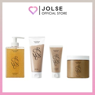 ❤Bộ sưu tập trị liệu muối biển GROWUS❤ Máy đo da đầu 120g / 250g / Dầu gội 500g / Tẩy tế bào chết toàn thân 350g