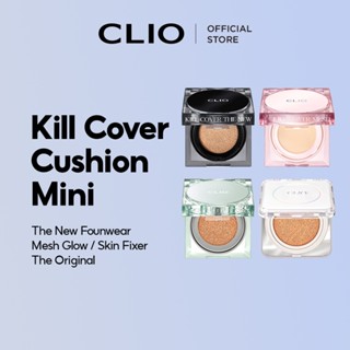   CLIO  Cushion Che Phủ Cực Tốt Lâu Trôi Kill Cover phiên bản Mini  Original  Skin Fixer  