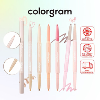 [COLORGRAM] Bút 2 đầu kẻ bọng mắt và highlight Colorgram All In One Aegyo-Sal Maker (7 màu)