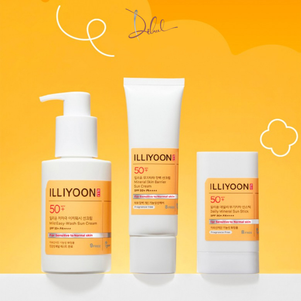 Kem chống nắng ILLIYOON Mineral Barrier SPF50 + PA + + + +
