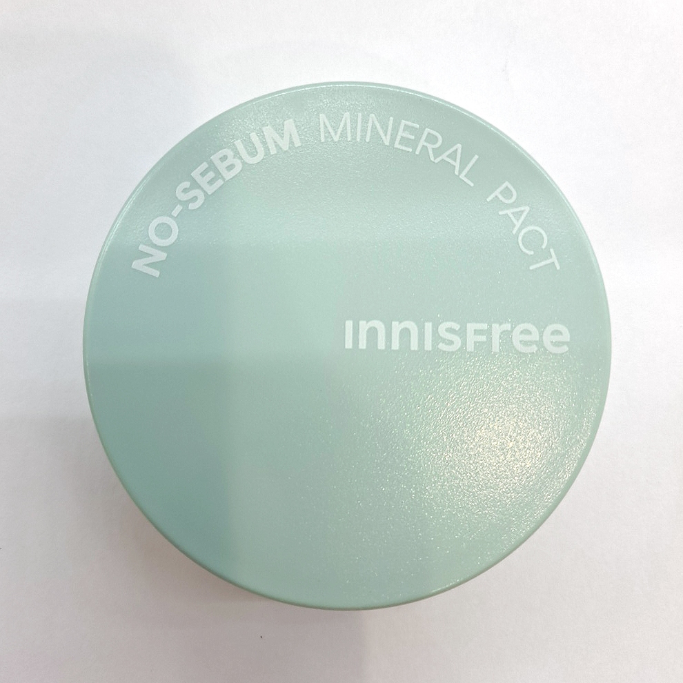 [innisfree] No Sebum Mineral Pact / Makeup Fixer Oily Skin Oil Oil Oil Paper Powder Finish Pact 8.5g