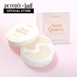 [Petitfee Official] Mặt nạ mắt Aura Quarts Hydrogel Pure Opal (40ea) Túi mắt làm sáng da Chống nhăn