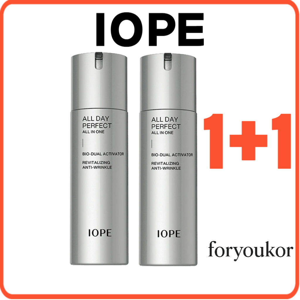IOPE Men Homme All Day Perfect All In One 1 + 1 / Pro Retinol All In One - Bio Dual Activator, Revit