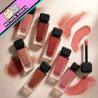  🇰🇷  HERA  Son Kem Lì Sensual Powder Matte Liquid 5g | Nhẹ Như Bột Mịn Như Nhung  Nhiều Màu Sắc  