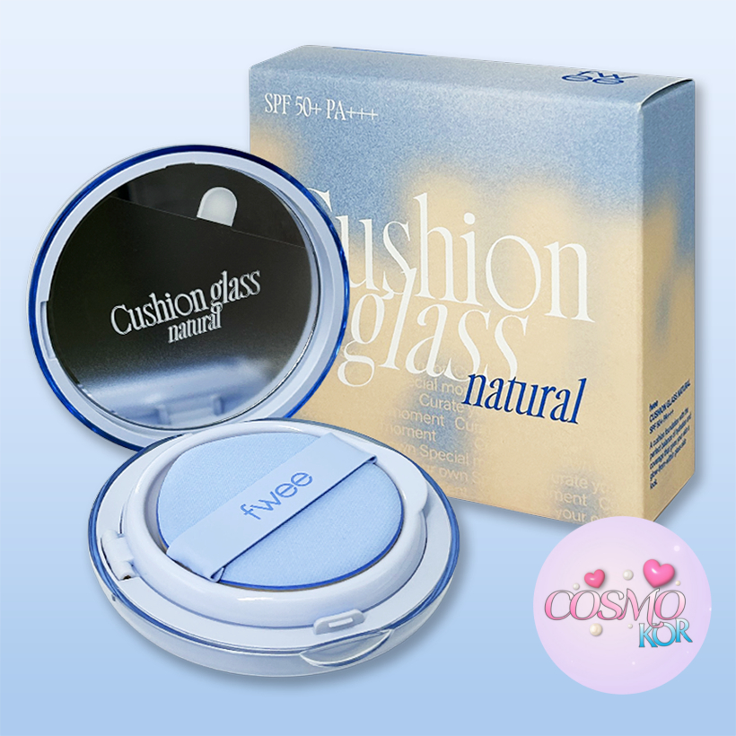 Fwee Cushion Glass Natural 5shade SPF50+ PA +++