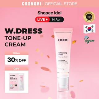 Kem Dưỡng Trắng Da COSNORI Chính Hãng Nâng Tông Cho Mặt Và Toàn Thân Hiệu Quả 50ml / 25ml Cosnori Whitening Dress