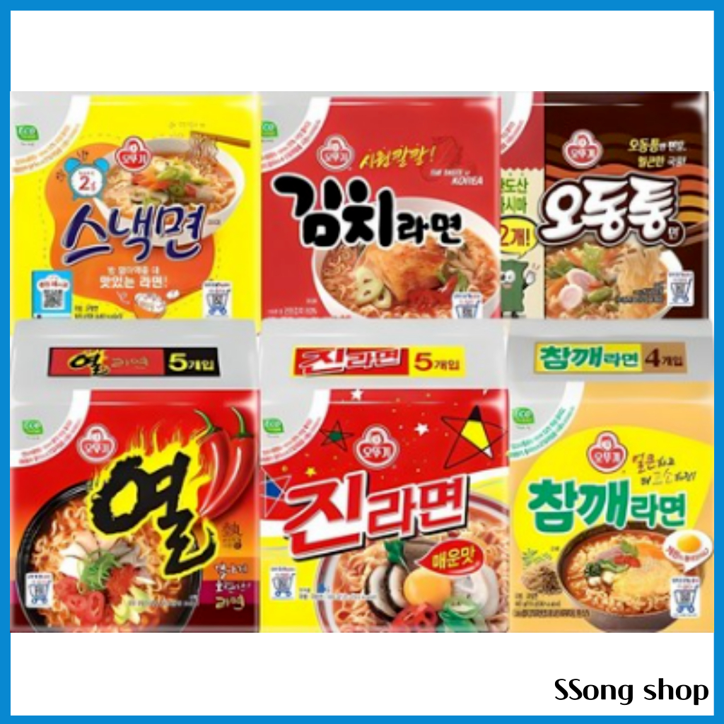 Ottogi Ramen Series - 28 hương vị để lựa chọn, Một miếng