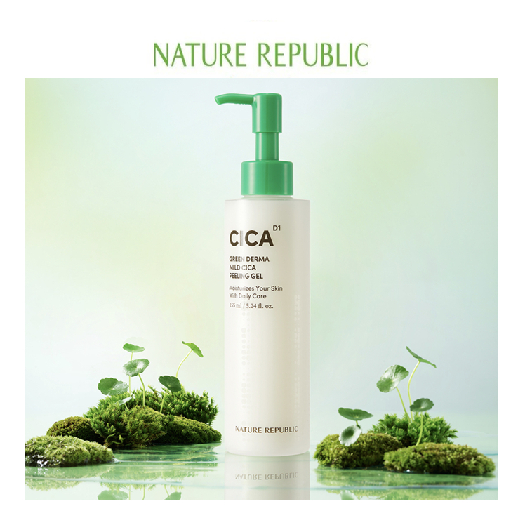 [Nature Republic] Gel lột Cica nhẹ Green Derma