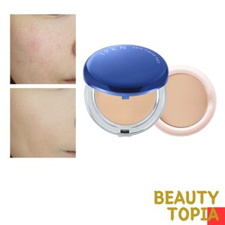 IPKN phấn phủ nén phấn nước Skin Finish Pact Powder 14g + Refill 11g