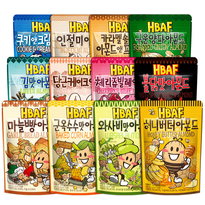 Hạnh nhân bơ mật ong HBAF 120g