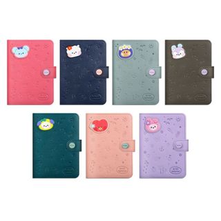Bt21 x Monopoly - Bao da minini Patch Passport Cover [Trống]