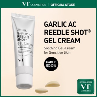   VT  GARLIC AC REEDLE SHOT Gel Cream & Spot Cream Exosome Cream Kem Gel làm dịu vết thâm  Flagship chính thức  