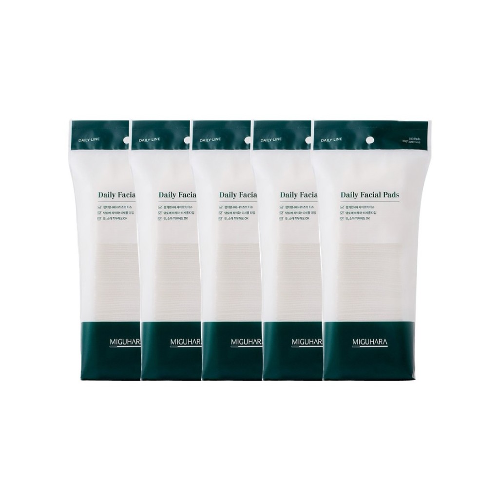 Miếng lót mặt MIGUHARA 100ea * 5pc