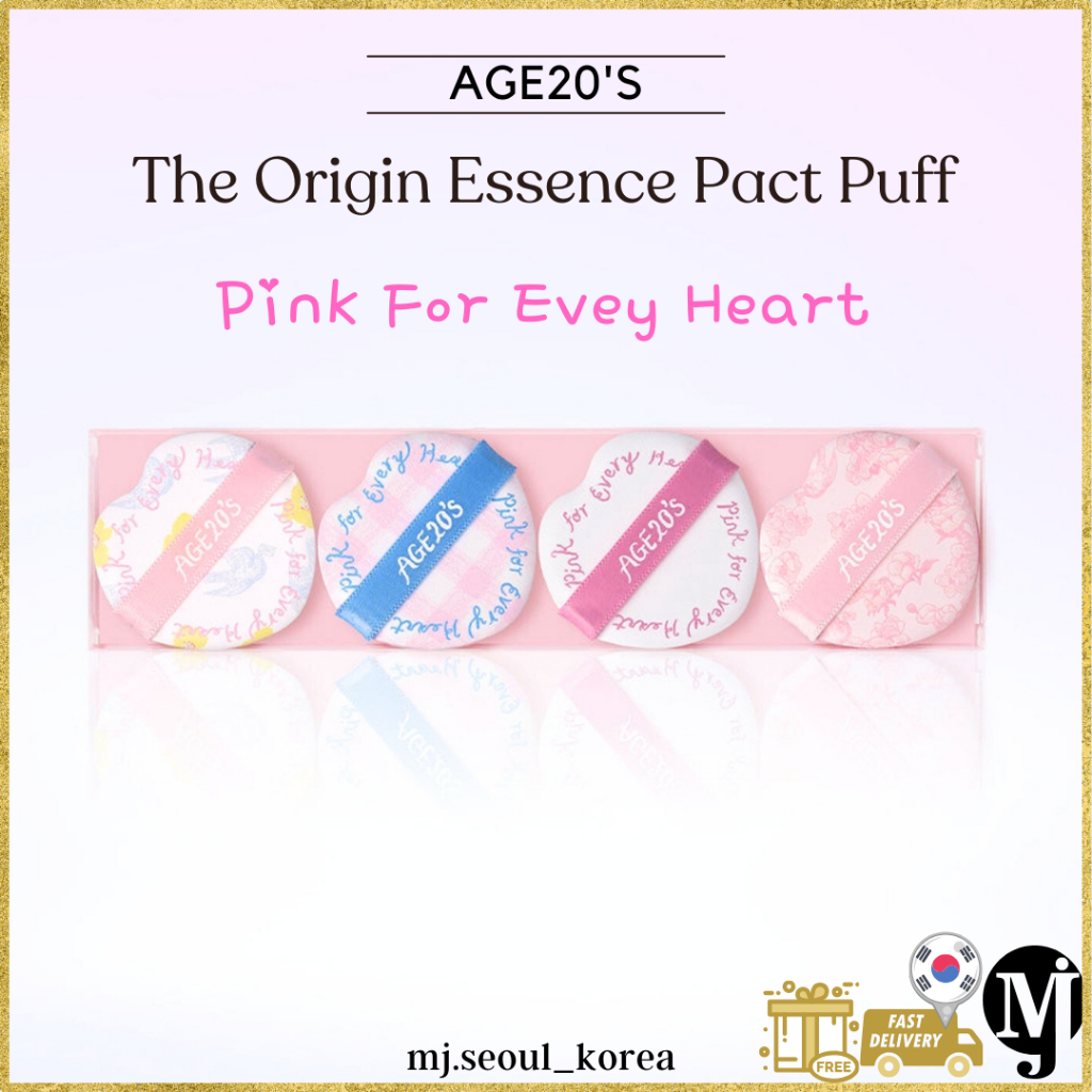 Age20's Essence Pact Puff Cushion Puff 4P