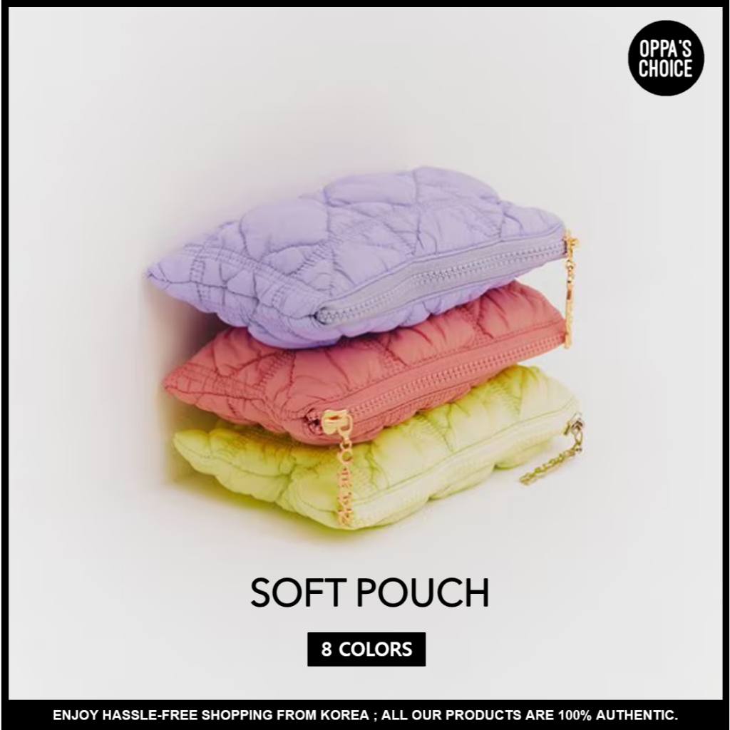 [Chính HÃNG 100%] CARLYN SOFT POUCH 8 MÀU