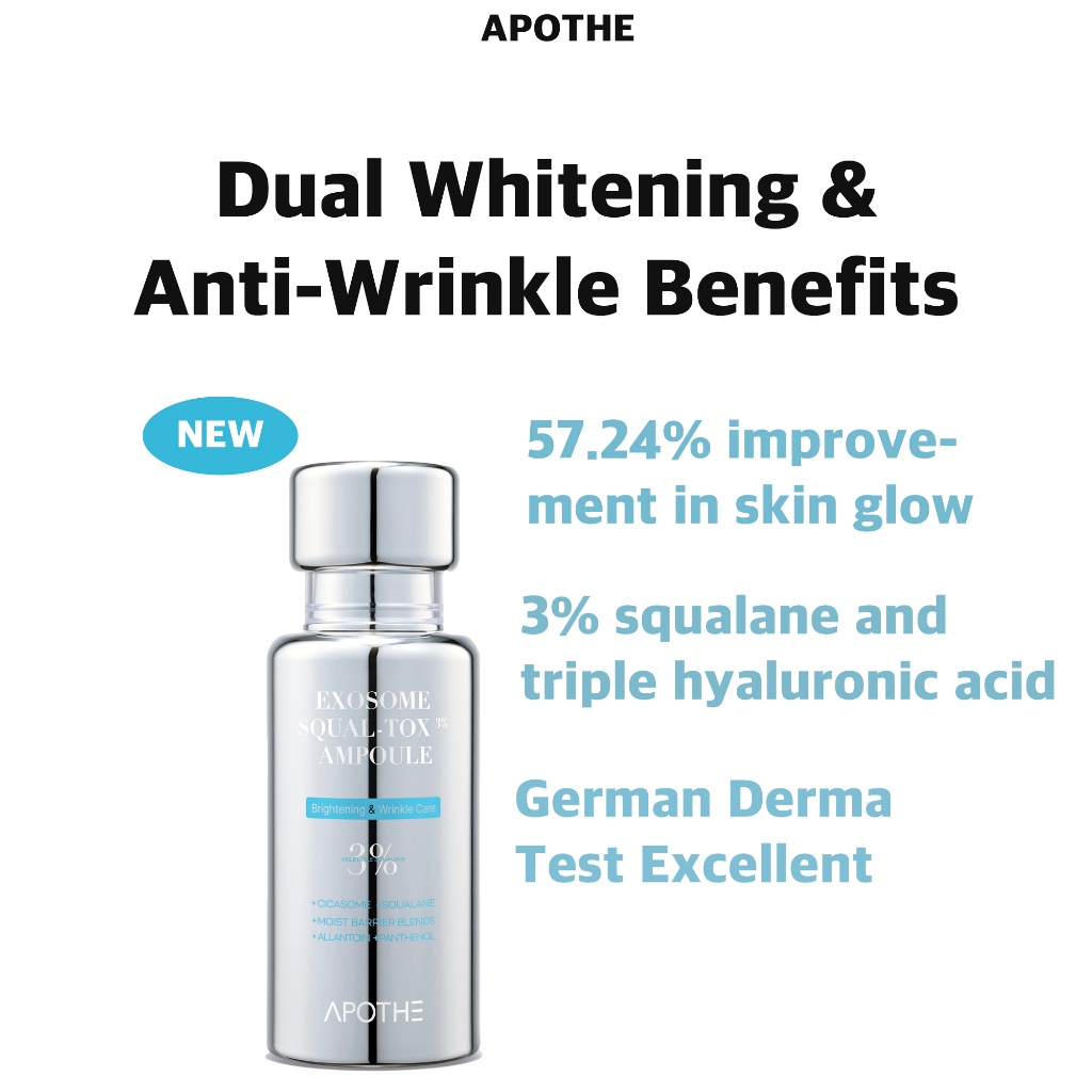 APOTHE Exosome Squal-Tox 3% Ampoule – Tinh chất APOTHE Exosome Squal-Tox 3% Ampoule 30ml