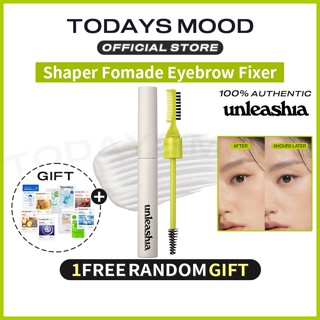   unleashia  ĐỊNH HÌNH CHÂN MÀY Shaper Fomade Eyebrow Fixer 8.5g | VỚI DƯỠNG SÁP MỎNG NHẸ Phấn Trang Điểm Lâu Trôi Phong Cách Hàn Quốc Bút Định Hình Lông Mày 8.5g Tiện Dụng Chất Lượng Cao 