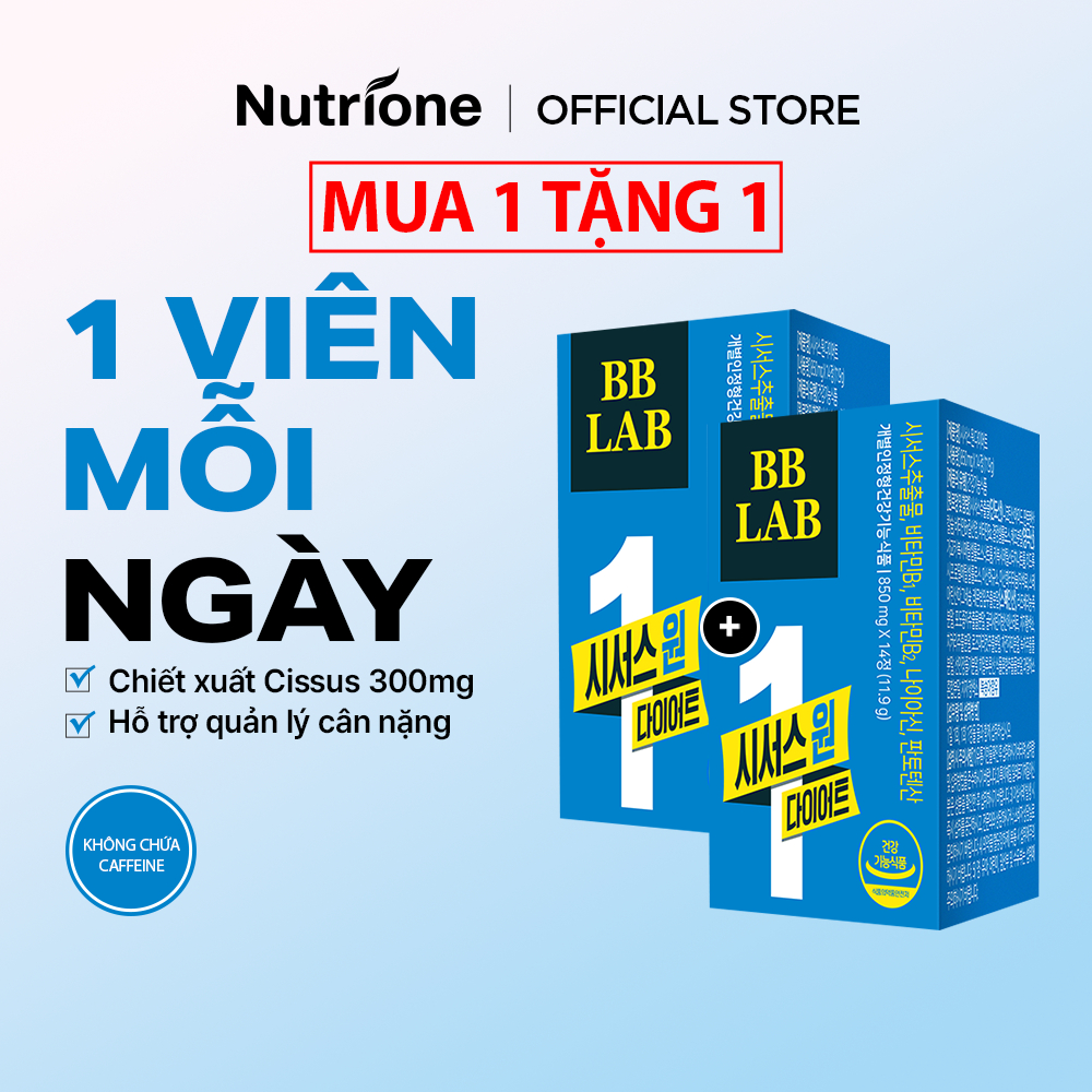 Nutrione BB LAB Cissus One Diet (Gói đặc biệt 1 + 1)