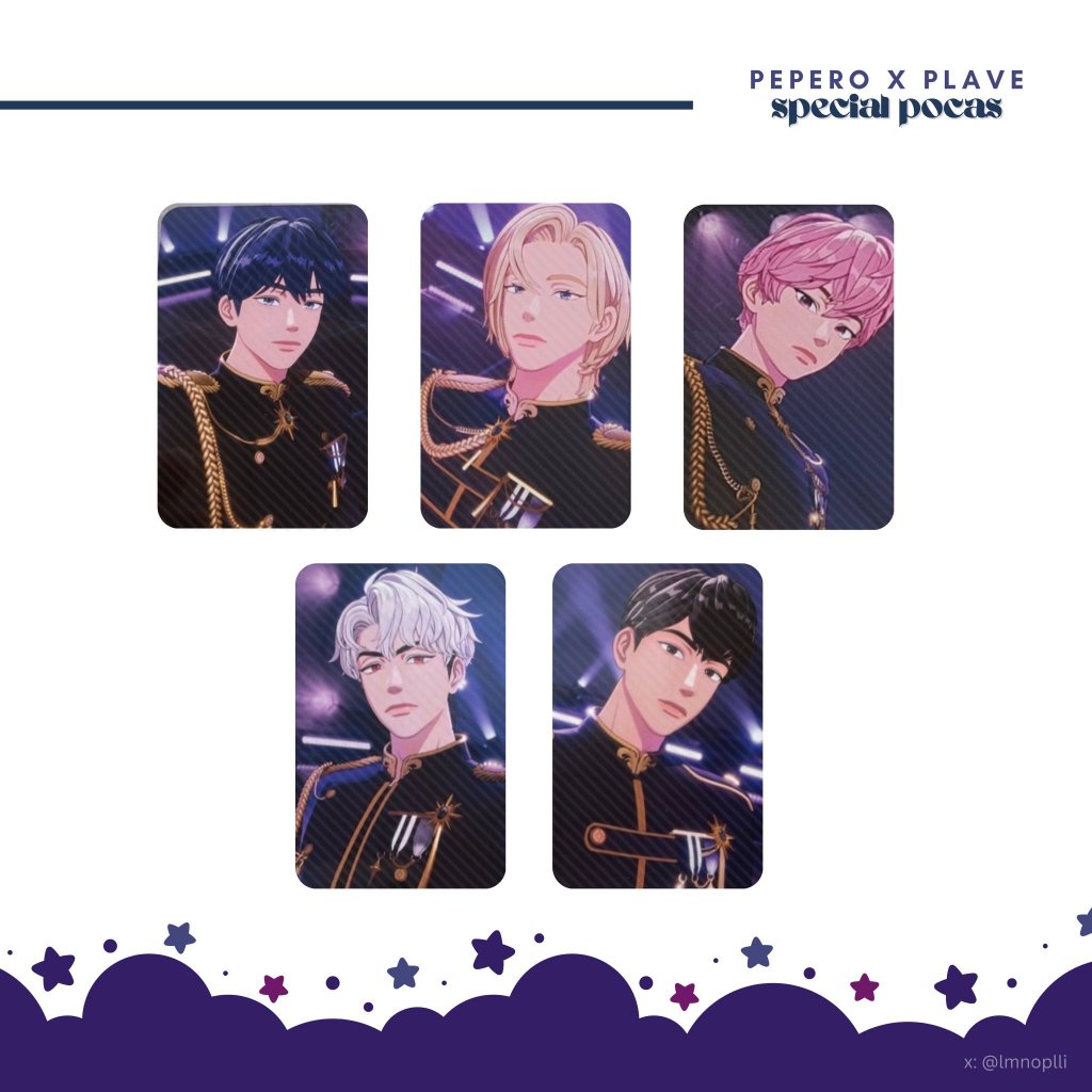 THẺ ẢNH PLAVE X PEPERO Collaboration Đặc biệt PLAVE
