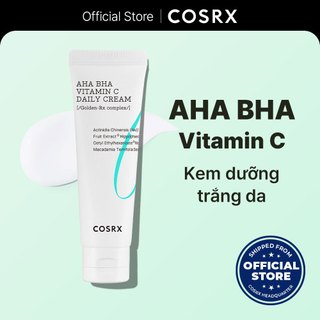  Kem dưỡng da COSRX AHA BHA Vitamin C dưỡng trắng dùng hàng ngày 50ml 