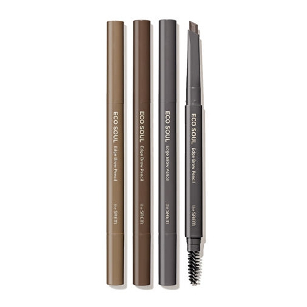 THE SAEM Bút chì SAEM Eco Soul Edge Brow (Bộ lập kế hoạch nạp lại) 2 màu