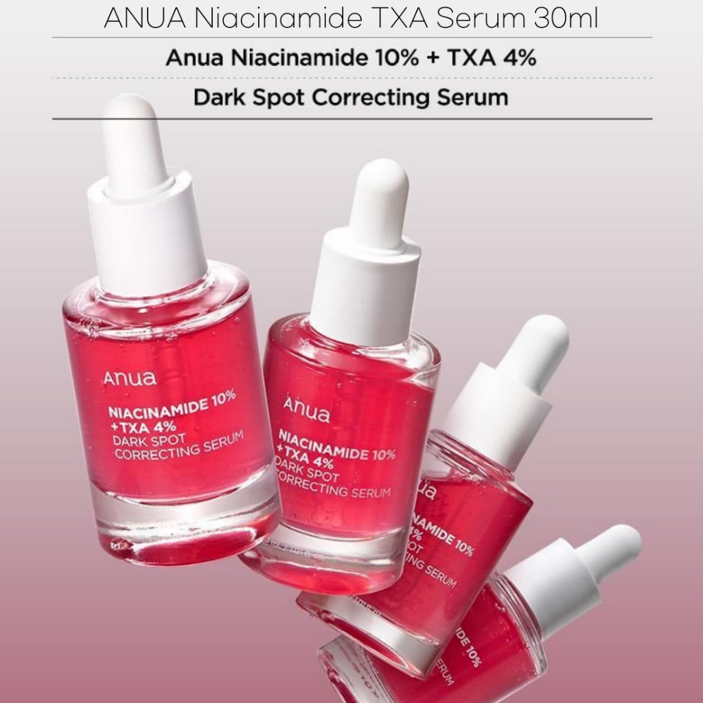 Serum ANUA Niacinamide TXA 30ml | 10% Niacinamide + 4% Tranexamic Acid Serum, Hydrating Dưỡng Ẩm Cho