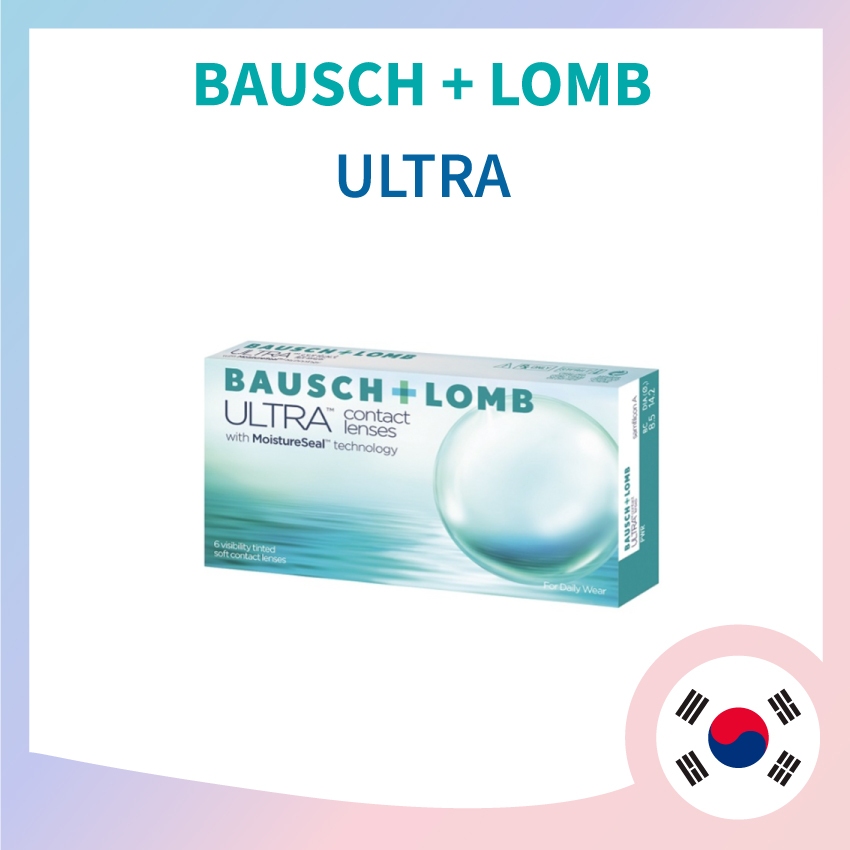 [Bausch LOMB] ULTRA 1-MONTH SOFT LIÊN HỆ 6 ống kính (3 đôi)
