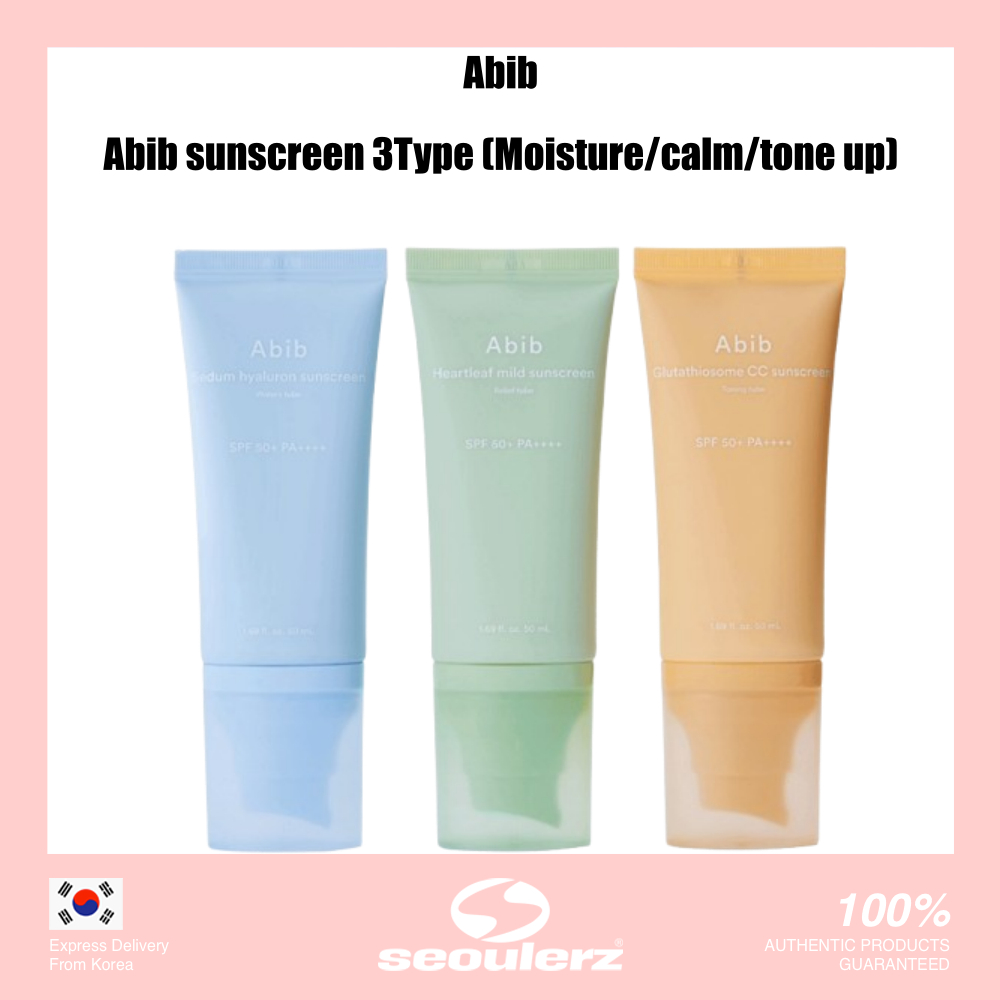 [Abib] Abib sunscreen 3Type (Moisture/calm/tone up)