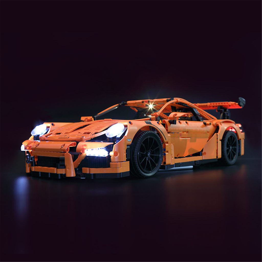 Bộ đèn cho Porsche 911 GT3 RS 42056-Đèn LEGO