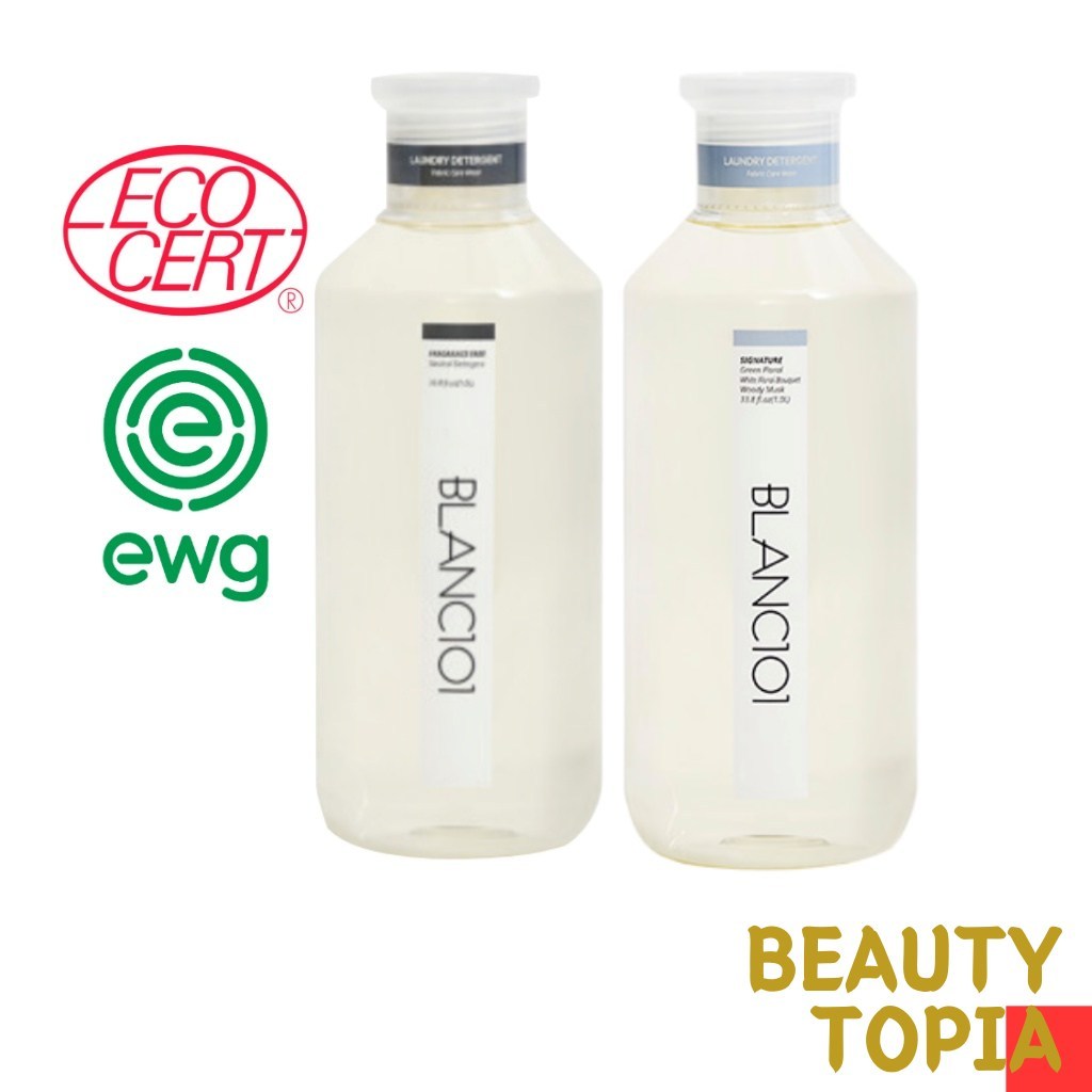BLANC101 nước giặt 1L nước giặt em bé hàn quốc nước giặt em bé sơ sinh Laundry Detergent liquid