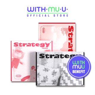 Album JYP Entertainment TWICE [STRATEGY] 14th Mini Album (WITHMUU POB)