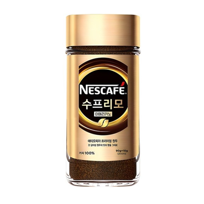 Chai Nescafé Supremo Americano, 100g, Gói 1
