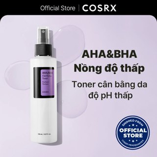 Nước hoa hồng COSRX chứa AHA/ BHA tẩy tế bào chết làm sáng da giảm mụn hiệu quả dung tích 50ml/100ml/150ml